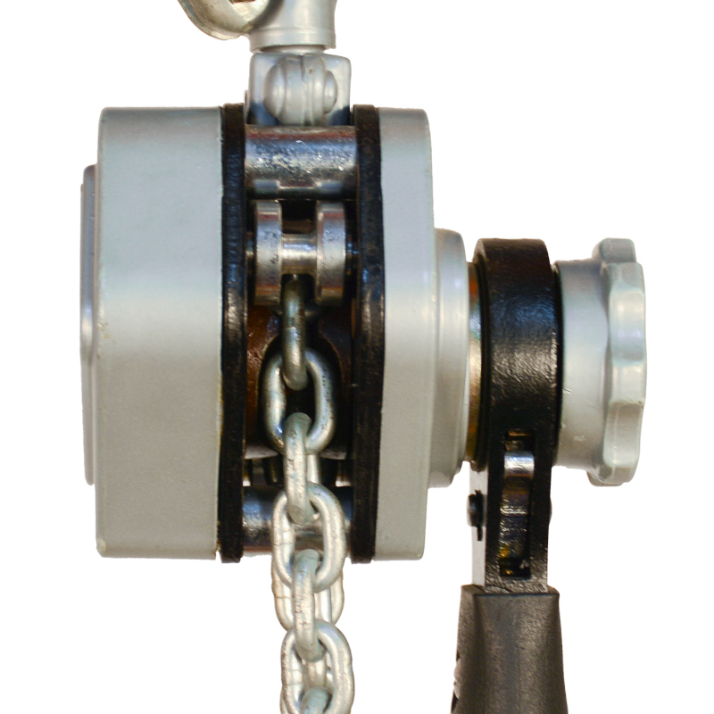High-strength alloy load chain on JTVM hoist