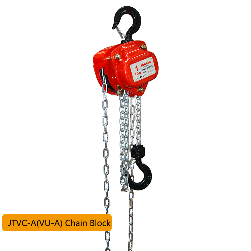 Front view of JTVC-A (VU-A) Chain Hoist