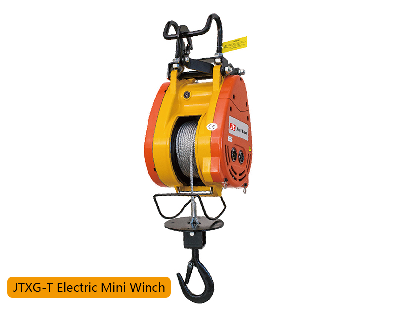 JTXG-T Electric Mini Winch with Dual-Port Design